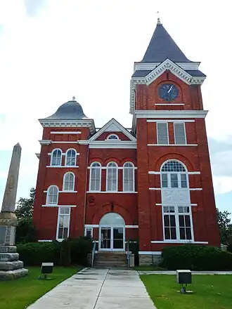 Talbot County Courthouse in تالباتن، جورجیا