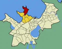 موقعیت پالیاساره در نقشه
