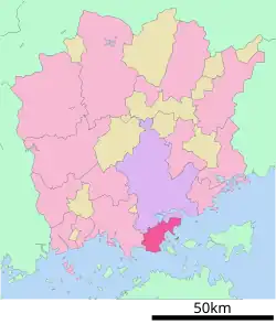 موقعیت Tamano