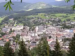 View from St Leonhard Church