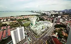 Aerial view of Tanjung Tokong