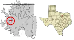 موقعیت Westworth Village, Texas