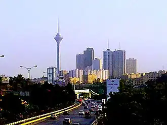 برج میلاد بلندترین برج و بلندترین سازه ایران