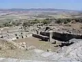 چشم‌انداز معبد پلوتون از سمت شمال