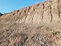 نمایی از تپه پشت پشته