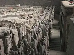 موزهٔ لشکر سفالین در نزدیکی شیآن