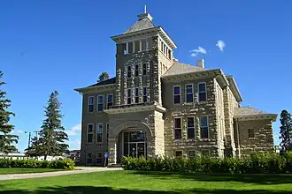 Teton County Courthouse in Choteau
