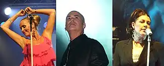 د هیومن لیگ در سال ۲۰۰۸  (از چپ: سوزان آن سولی، Philip Oakey، Joanne Catherall)