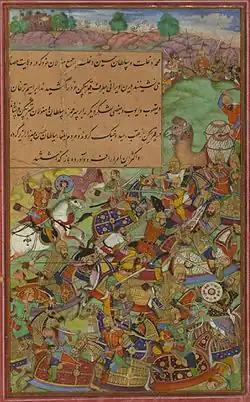 نبرد سلطان حسین میرزا با سلطان مسعود میرزا در حصار
