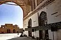 فضای داخل مسجد جامع قاین