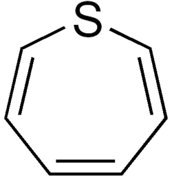 Struktur von Thiepin