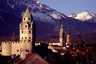 Skyline with Karwendel range