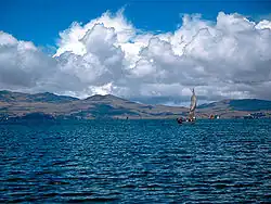 Lake Wiñaymarka, the southern part of دریاچه تیتیکاکا