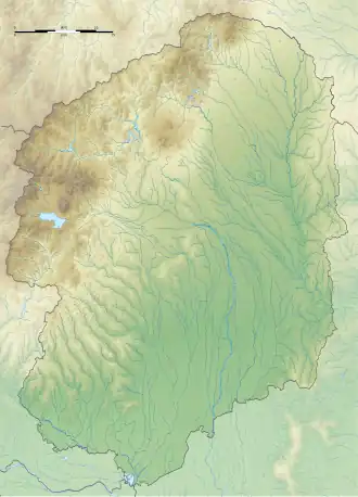 قلعه کاراساوایاما در پرفکچر توچیگی واقع شده