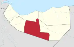 موقعیت توگدیر در نقشه