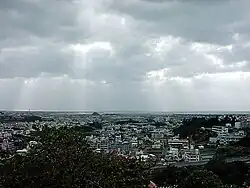 The skyline of Tomigusuku