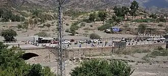 قسمت از دره تورخم