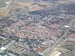 Aerial view of Torrejón de Ardoz