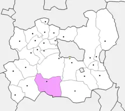 موقعیت بایان‌اونجول در نقشه