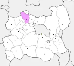 موقعیت جارغالانت در نقشه