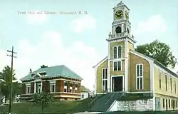 Town Hall and Library ح. ۱۹۱۰