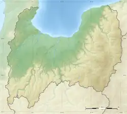 گوکایاما در Toyama Prefecture واقع شده