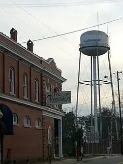 The برج آب in Bladenboro