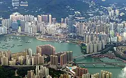 Day view of the Tsuen Wan District