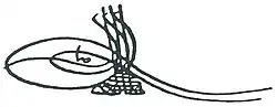 Tughra of Mustafa I
