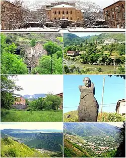 Tumanyan landmarks
میدان مرکزی تومانیانصومعه کوبایر • دبد (رود)خانه فرهنگ • مجسمه هوهانس تومانیانDebed River gorge • Tumanyan landscape