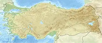 ارزنجان در ترکیه واقع شده