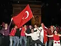 طرفداران تیم ملی فوتبال ترکیه
