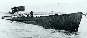U-530 after surrender at Mar del Plata Naval Base