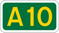 A10 road shield