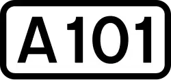 A101 road shield