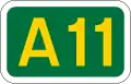 A11 road shield