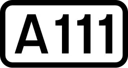 A111 road shield