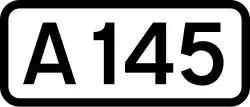 A145 road shield