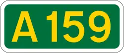 A159 road shield