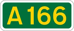 A166 road shield