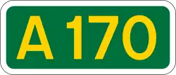 A170 road shield