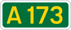 A173 road shield