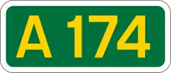 A174 road shield