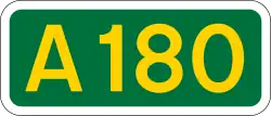 A180 road shield