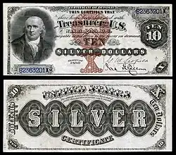 $10 (Fr.287)رابرت موریس