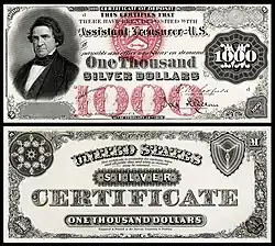 $1,000 (Fr.346a)ویلیام ال. مارسی