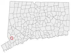 Georgetown in southwestern Connecticut