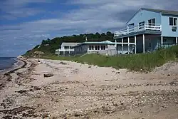 Cutchogue waterfront on the Long Island Sound