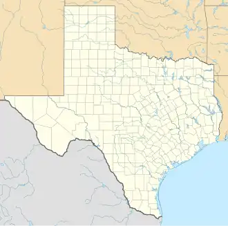 Amarillo در تگزاس واقع شده