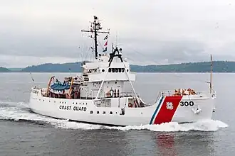 USCG Citrus in 1984 after conversion to a medium-endurance cutter